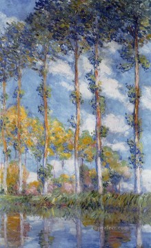 150の主題の芸術作品 Painting - ポプラ クロード・モネの風景